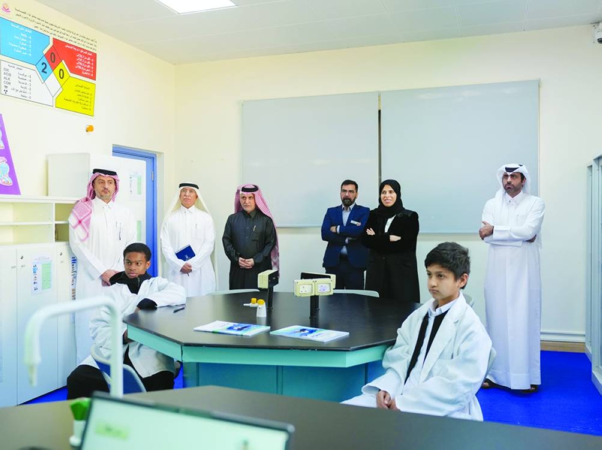 Minister visits facilities at Audio Education Complex