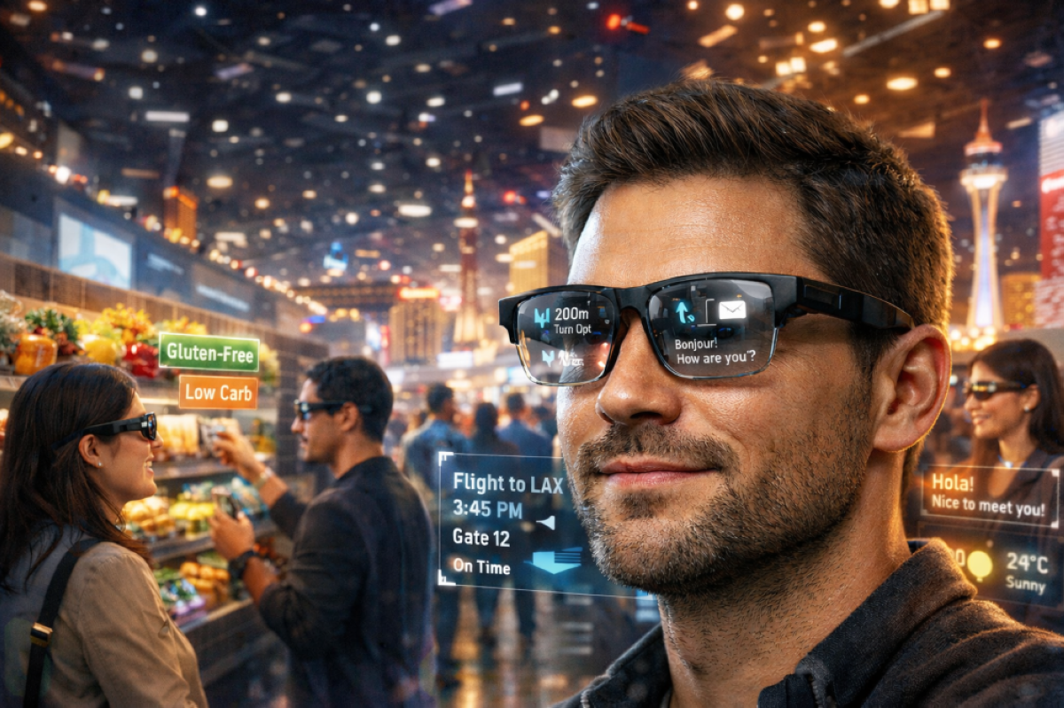 At CES 2026 Las Vegas, the world’s largest technology showcase, innovation was not defined by bigger televisions or faster processors. Instead, the most significant shift was happening much closer to the human experience - directly in front of our eyes. The real breakthrough this year was the rapid evolution of AI-powered smart glasses.