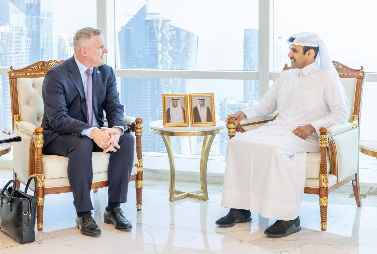 Al-Kaabi meets Slovenia’s minister of environment, climate, and energy