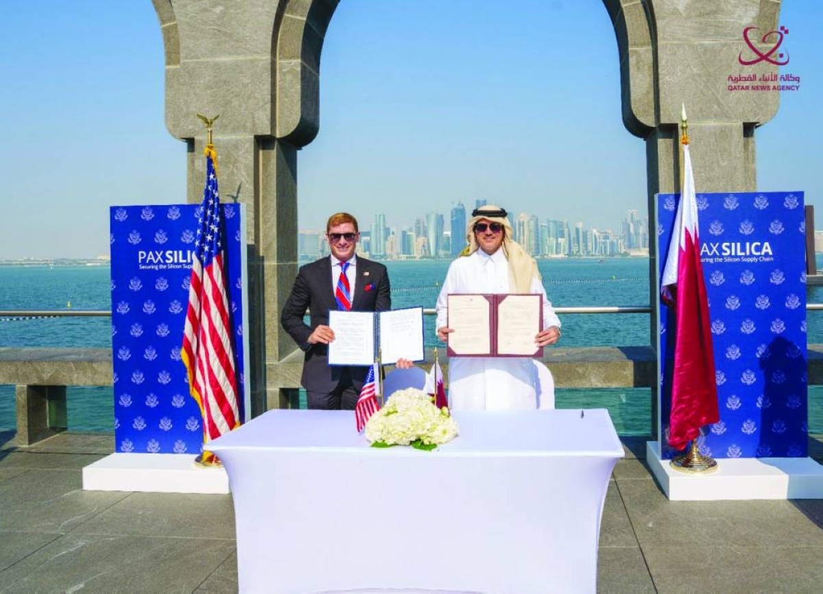 Qatar, US sign up 'Pax Silica' tech alliance