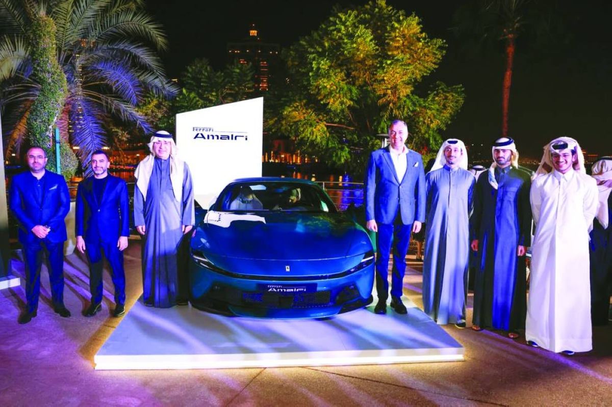 Alfardan Sports Motors launches new Ferrari Amalfi in Qatar.