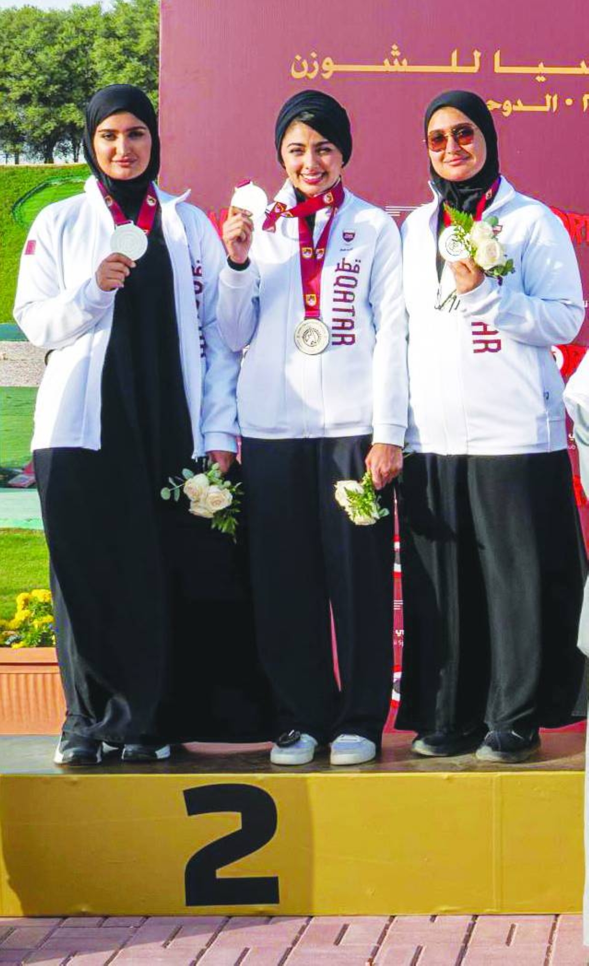 Reem wins silver as Qatari shooters claim three medals at Asian Shotgun Championship