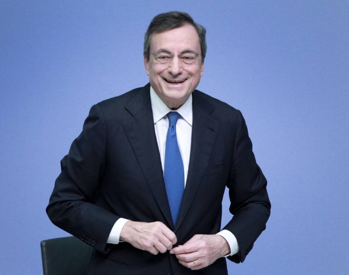 Former European Central Bank chief Mario Draghi.