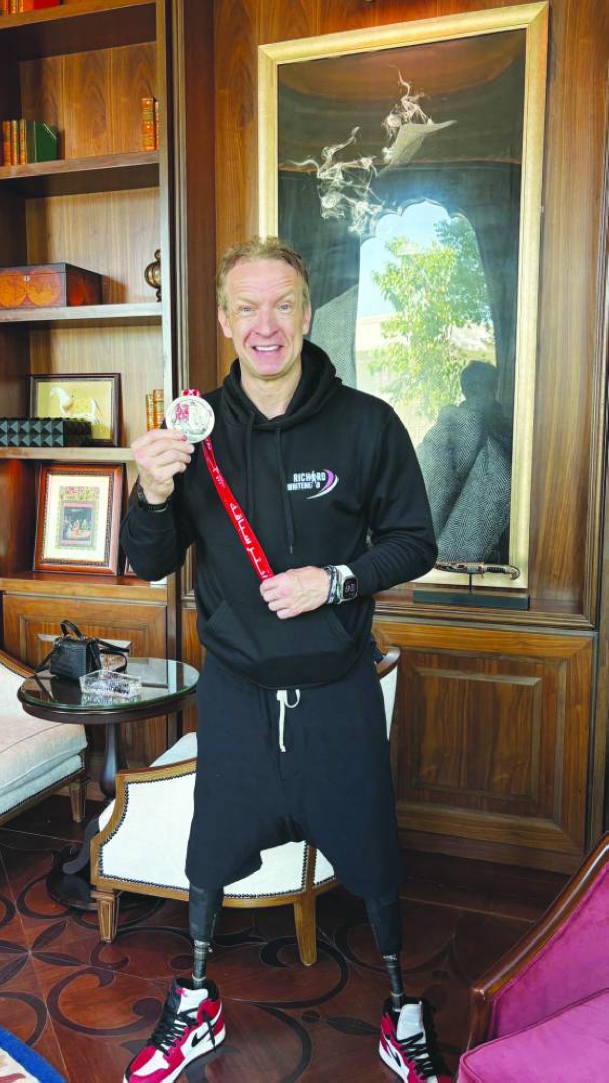 Each marathon is a lesson in life, resilience, says British Paralympian