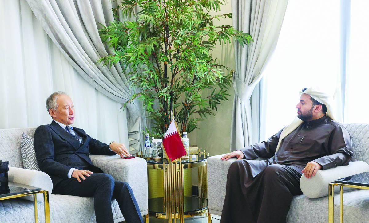 Minister meets Japanese official in charge of Gaza reconstruction