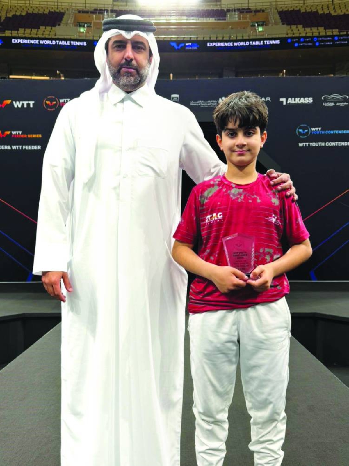 Qatari rising stars impress at WTT Youth Contender Doha 2026