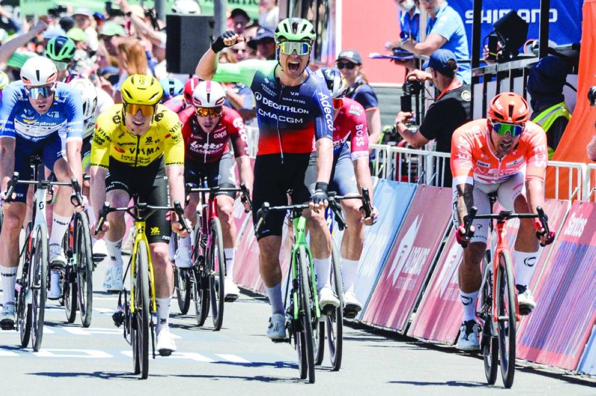 Denmark's Andresen upstages sprint stars to take Tour Down Under opener