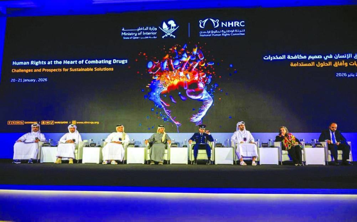 
The panel of speakers. 