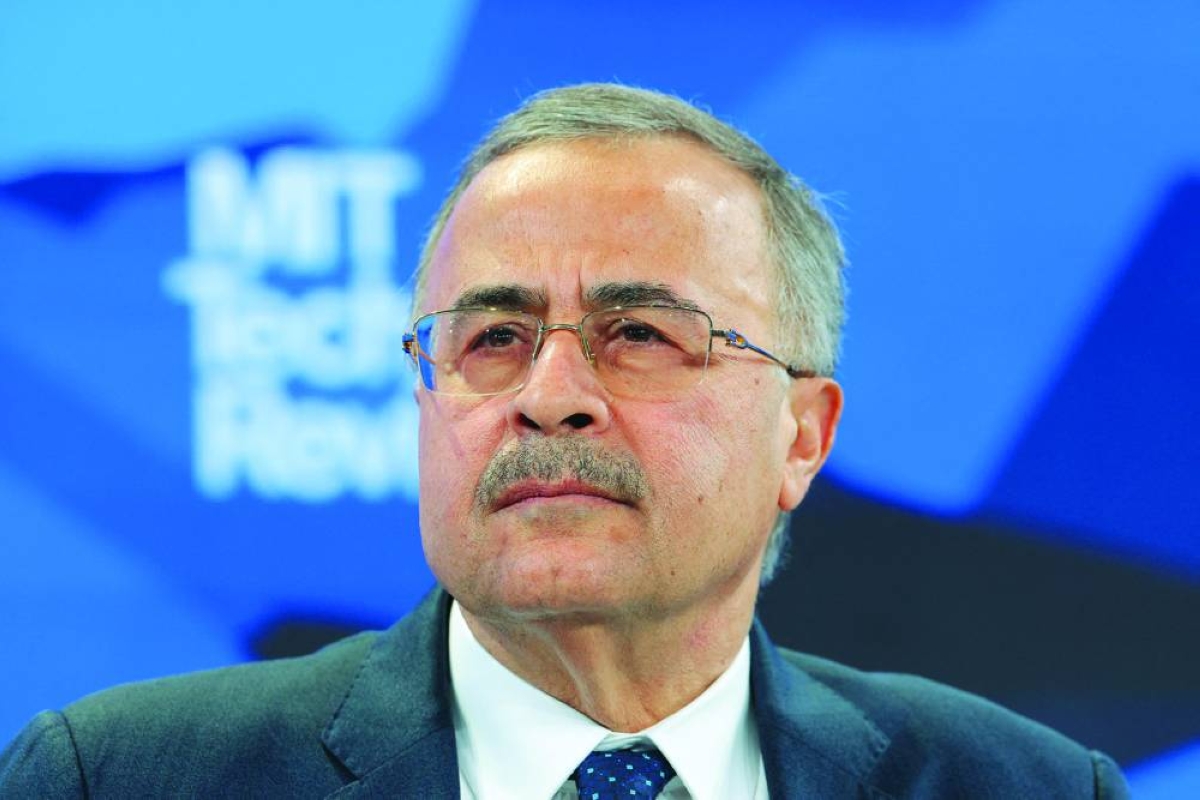 Aramco's President and CEO Amin Nasser attends the 56th annual World Economic Forum meeting in Davos, Switzerland on Tuesday.
