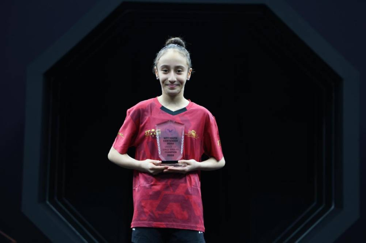 Qatar’s paddlers shine as Loghraibi win U-11 title