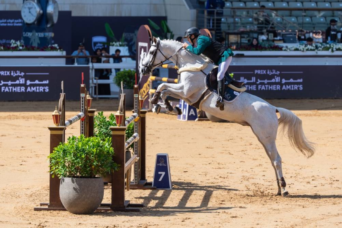 The CSI5* Faults and Time 1.50m class saw Saudi Arabia’s Abdullah al-Sharbatly emerge victorious. He also claimed third place in the 