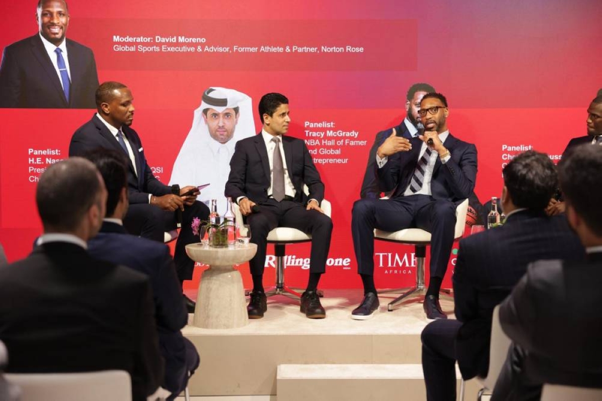 Nasser Al-Khelaifi highlights how strategic investment is shaping global sport at World Economic Forum in Davos