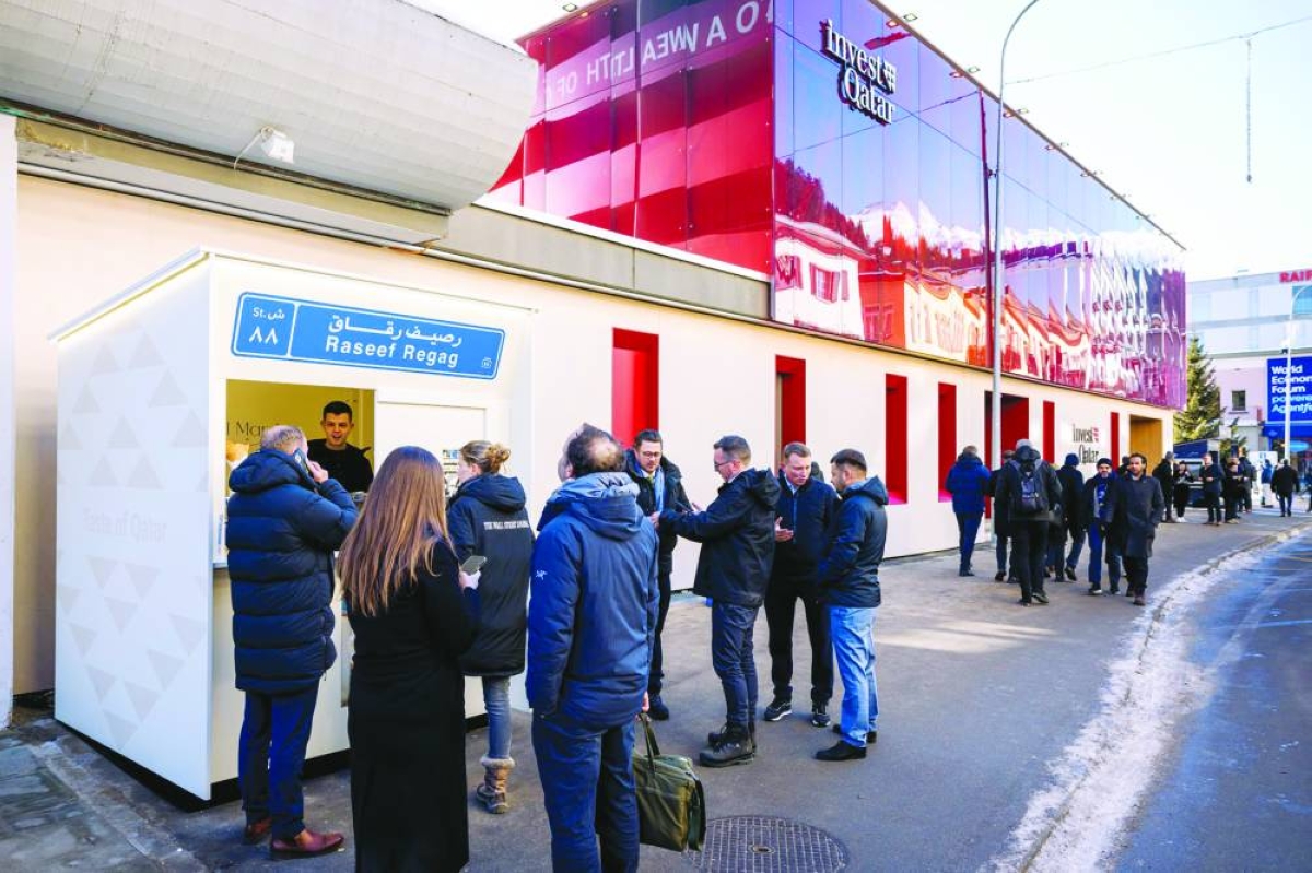 Invest Qatar Pavilion showcases Qatar’s leadership, strategic vision in Davos