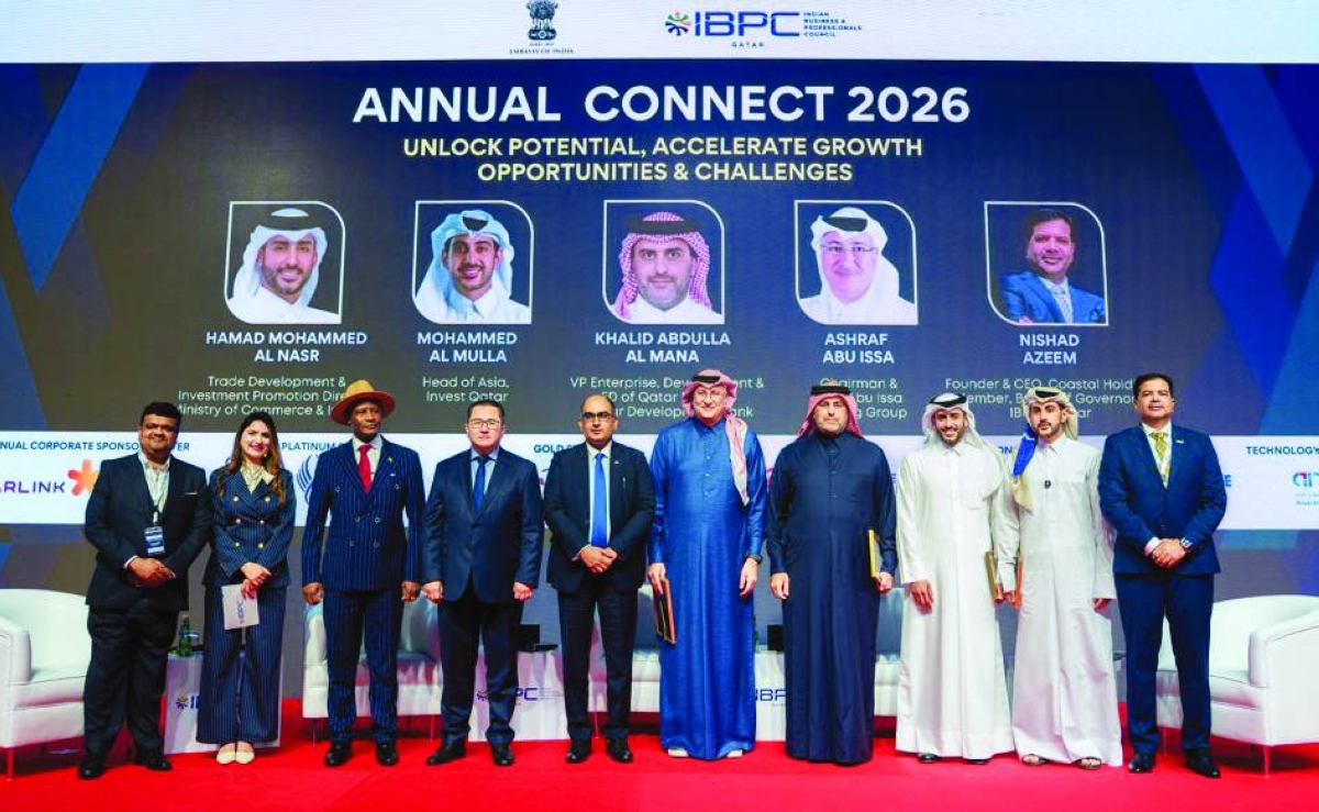 IBPC's top officials joined dignitaries, Qatari business leaders, and policymakers during the 'Annual Connect 2026' held recently in Doha.