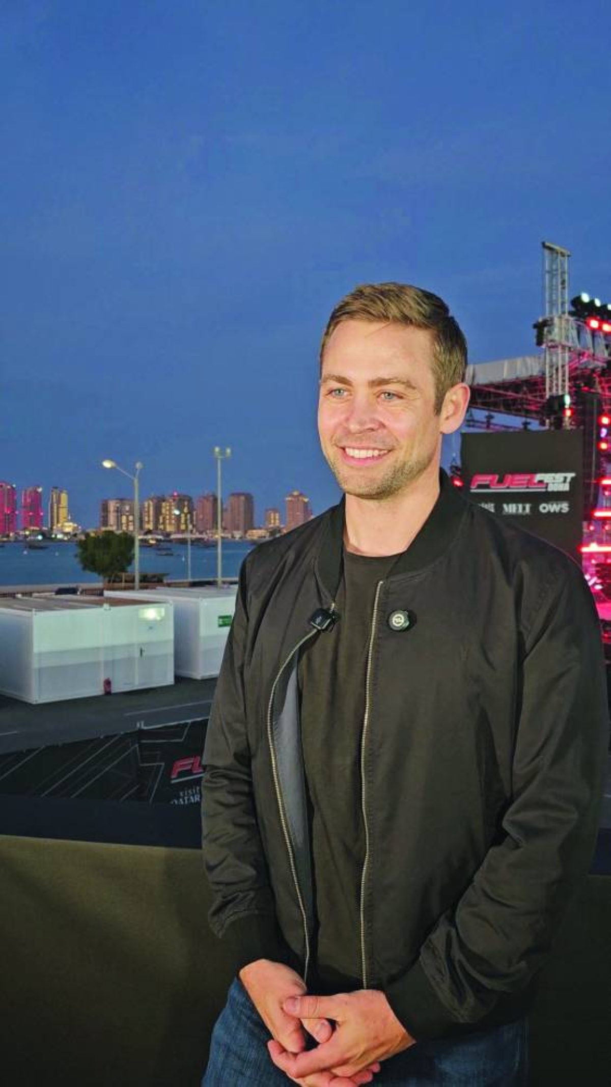 Cody Walker, the brother of the late Paul Walker of the Fast and the Furious franchise.