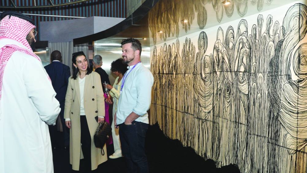 The exhibition brings together works by more than 20 artists from across the region, combining new commissions, loaned pieces and digital works. PICTURES: Shaji Kayamkulam