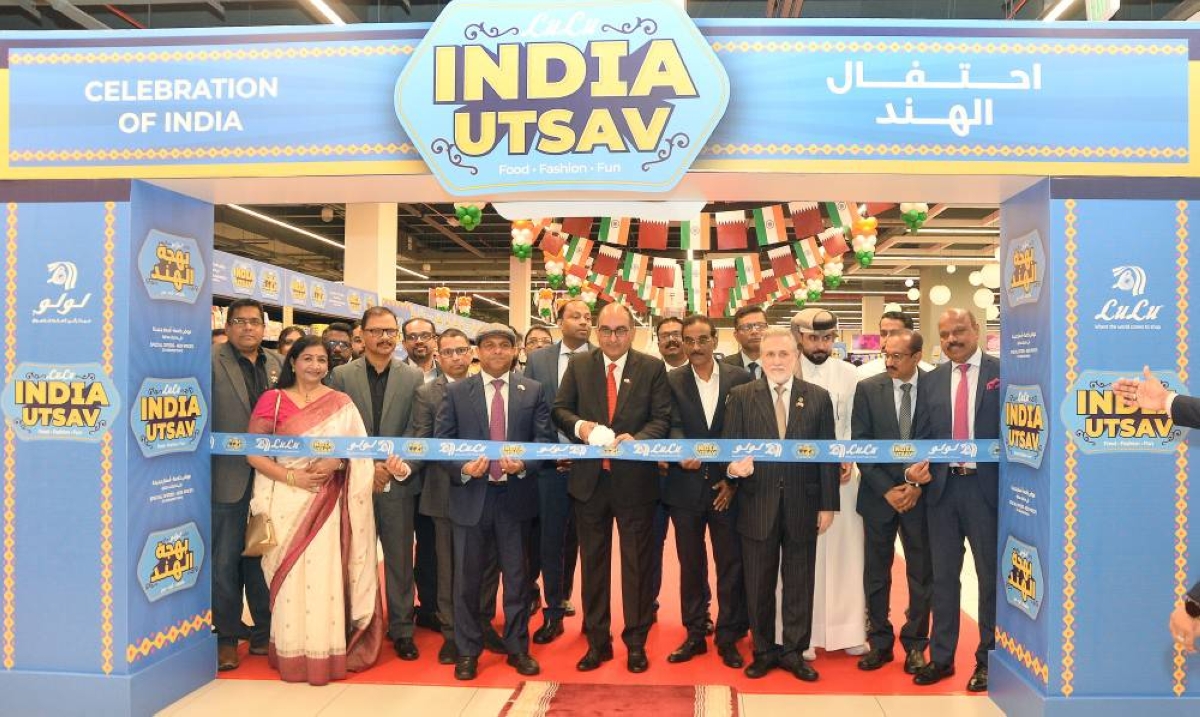 The festival was officially inaugurated by Indian ambassador Vipul at LuLu Hypermarket, Al Gharafa, in the presence of LuLu Group Global director Dr Mohamed Althaf, Qatari dignitaries, guests, representatives of Indian community organisations, senior officials of LuLu Group. PICTURES: Shaji Kayamkulam.