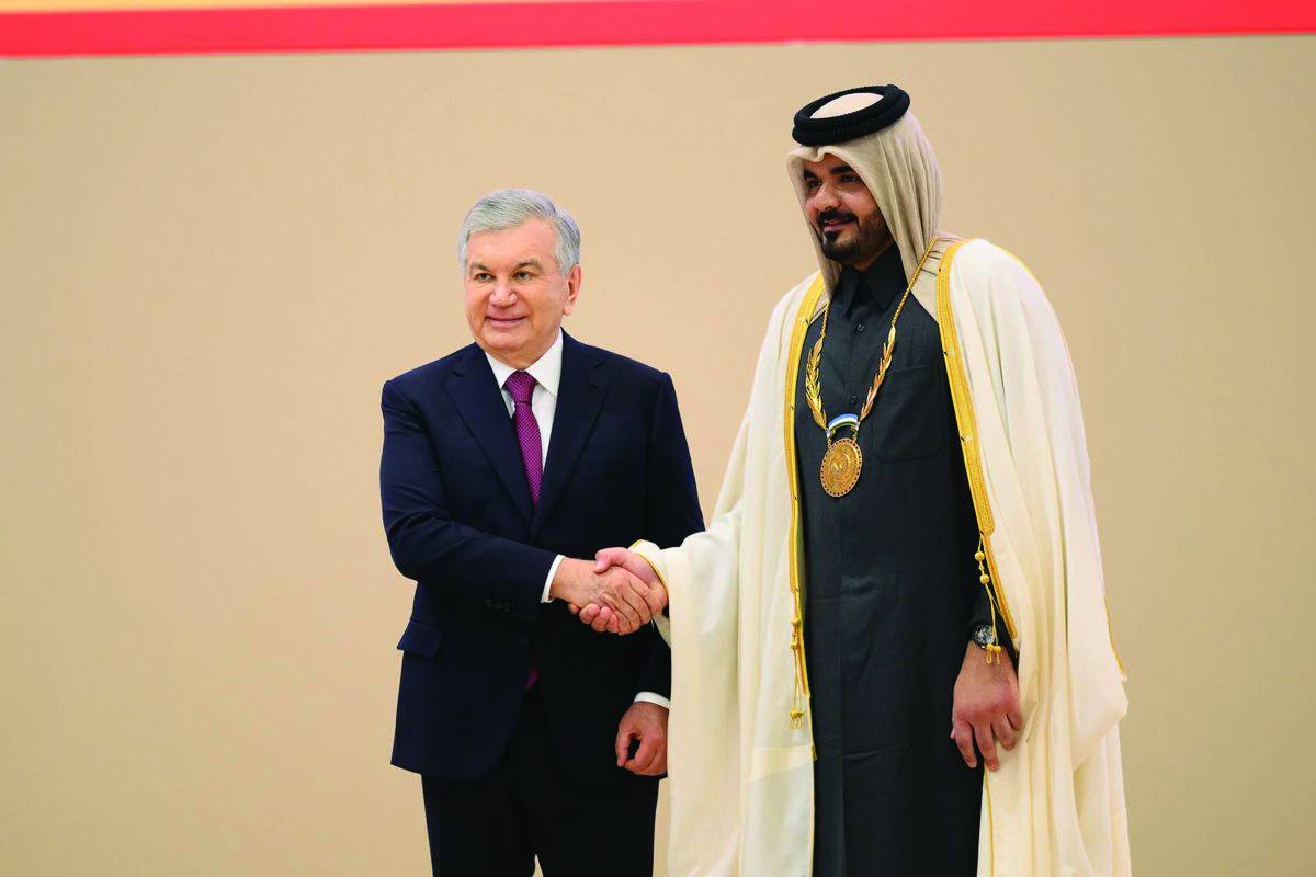 Uzbek Order of Honor for new OCA president