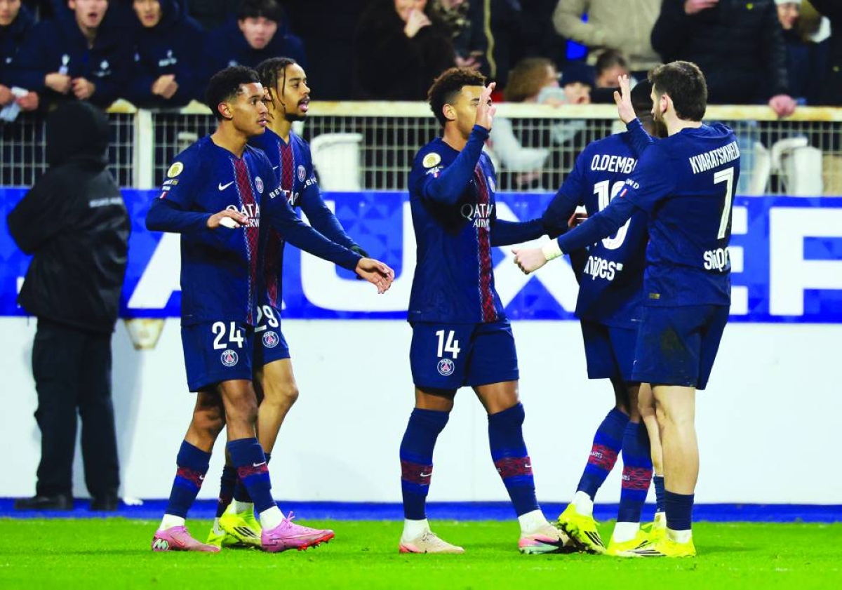 
Reigning champions PSG will host Newcastle at the Parc des Princes. (Reuters) 