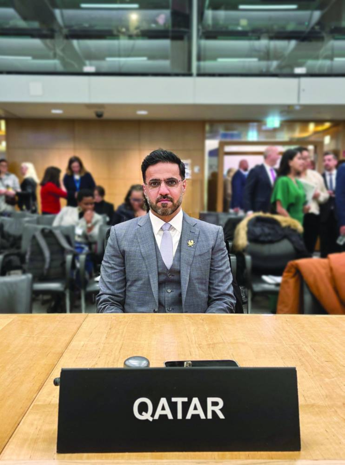 His Excellency Khalifa bin Jassim al-Jaham al-Kuwari