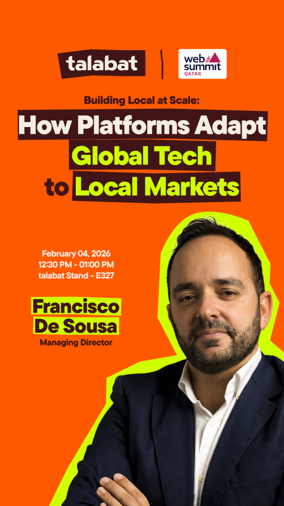 talabat offers free delivery, exclusive perks to Web Summit Qatar attendees