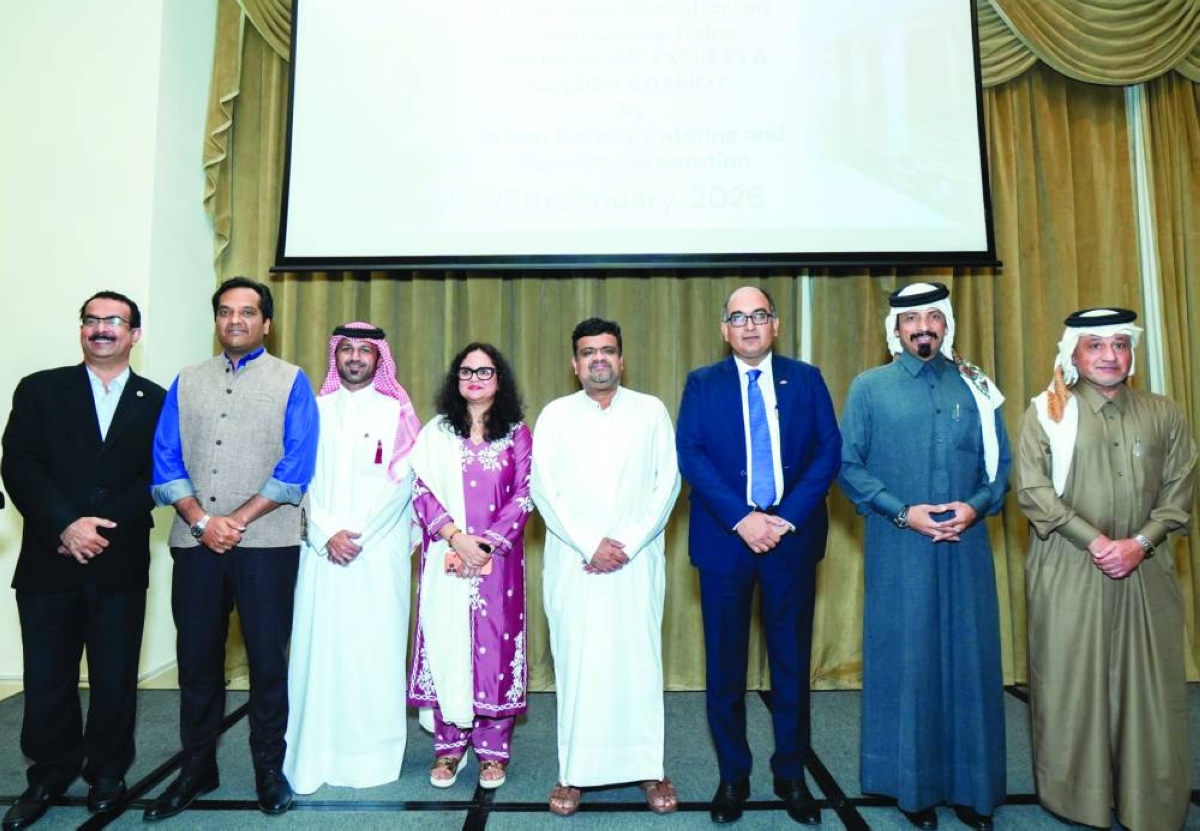 IBPC Qatar hosts roadshow on Indian luxury trains in Doha
