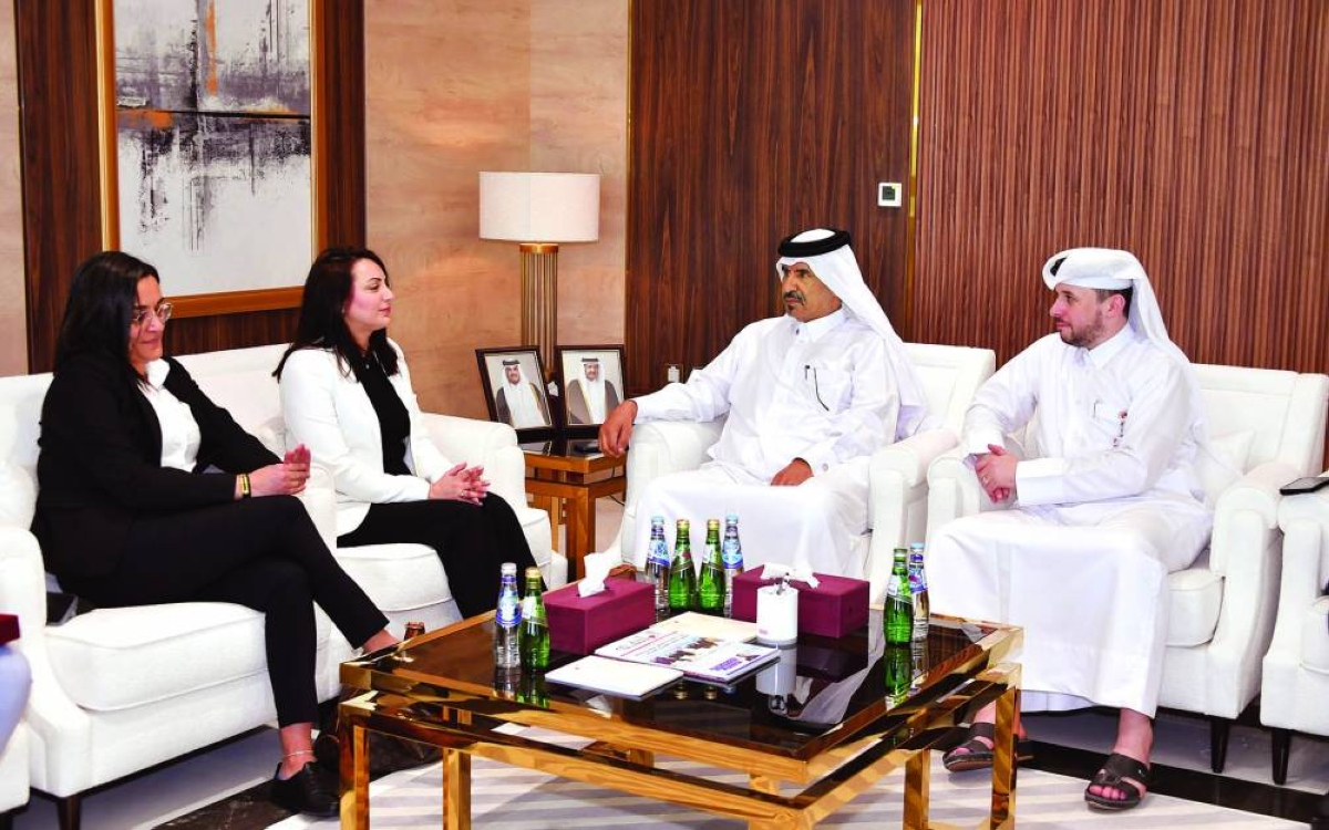 Qatar Chamber discusses strengthening co-operation ties with PalTrade