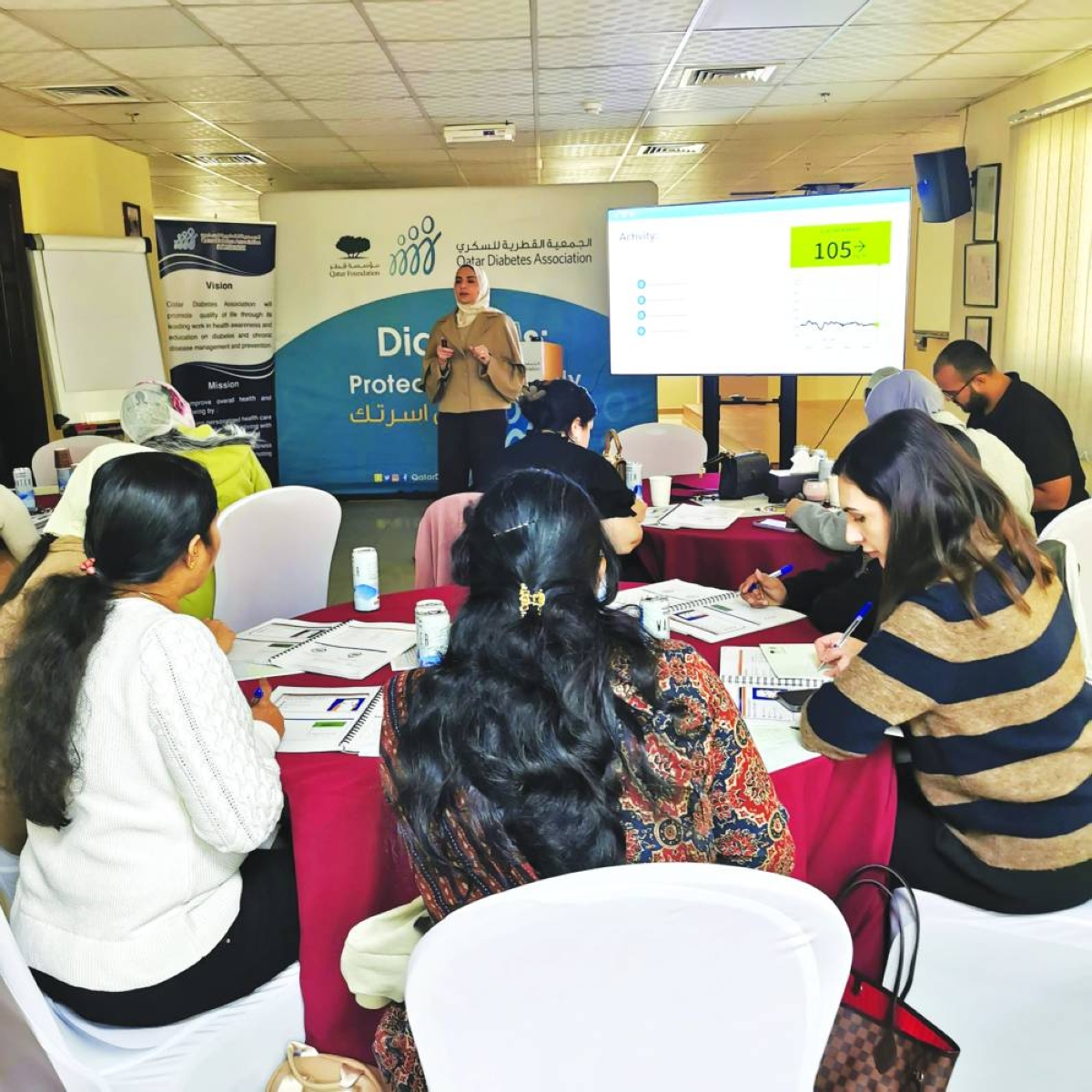 Diabetes Qatar qualifies school nursing staff through specialised training course on supporting students living with diabetes