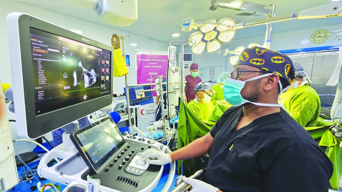 Qatar Charity, QRCS aid heart patients in Yemen