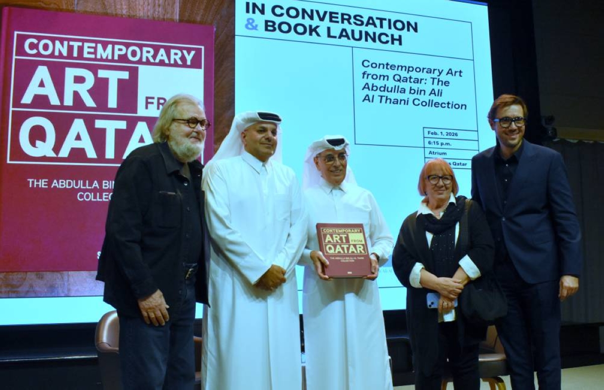 VCUarts Qatar hosts the launch of ‘Contemporary Art from Qatar: The Abdulla bin Ali Al Thani Collection' Sunday. 
PICTURES: Thajudheen