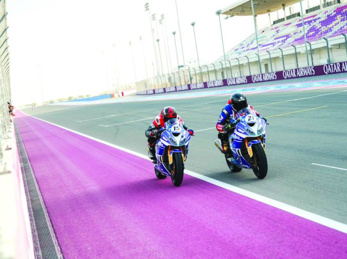 Al-Naimi and al-Qubaisi share spoils in Qatar Superstock 600