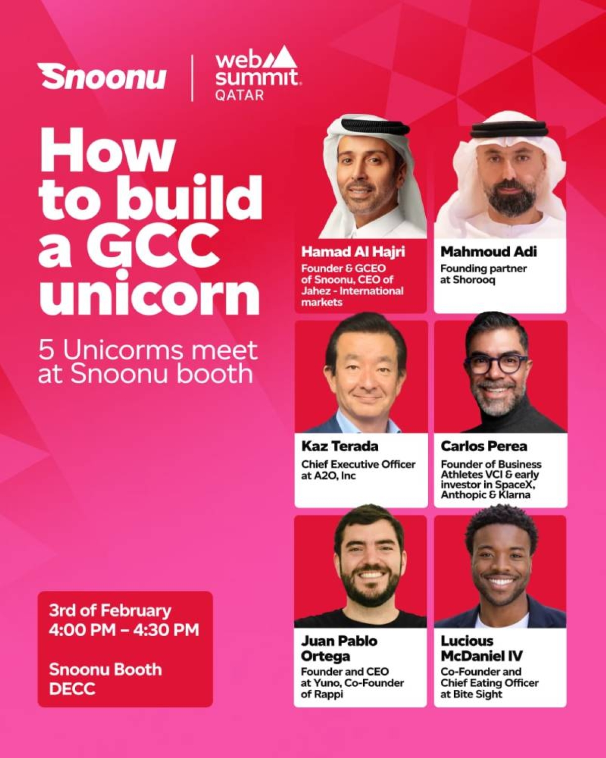 Snoonu hosts “Unicorns Unite” panel featuring global tech leaders