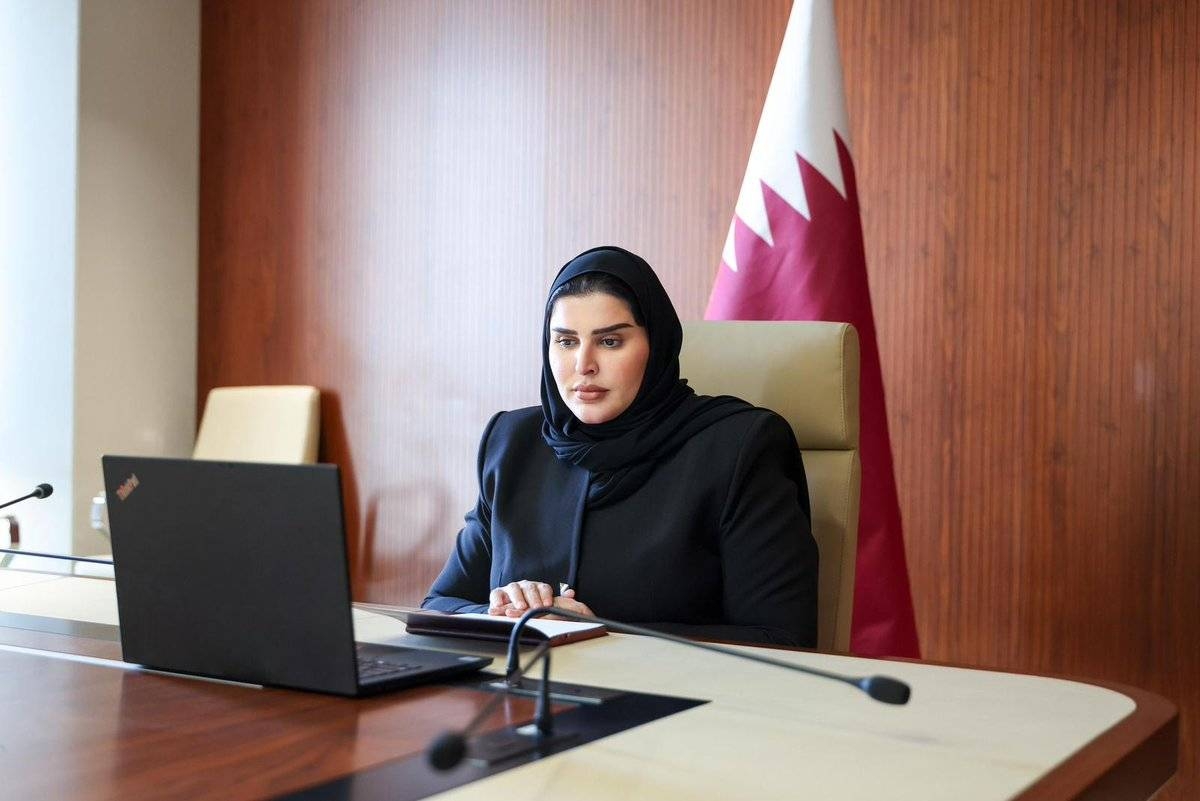 Minister of State for International Cooperation meets Palestinian Minister of Social Development, Acting Minister of Relief Affairs