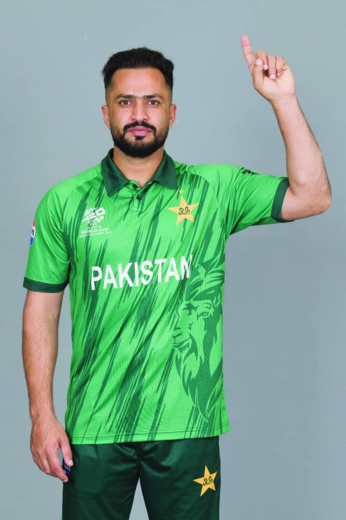 Left-arm spinner Mohammad Nawaz.