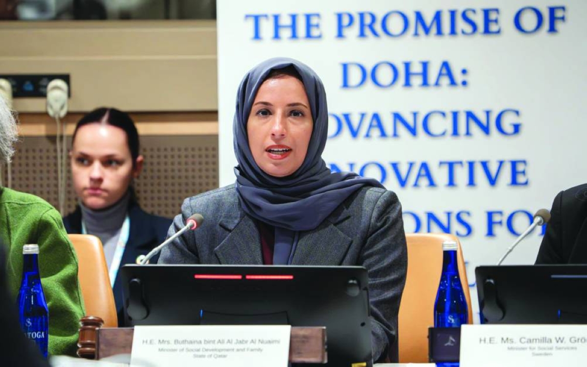 Qatar organises UN event on innovative solutions for social development