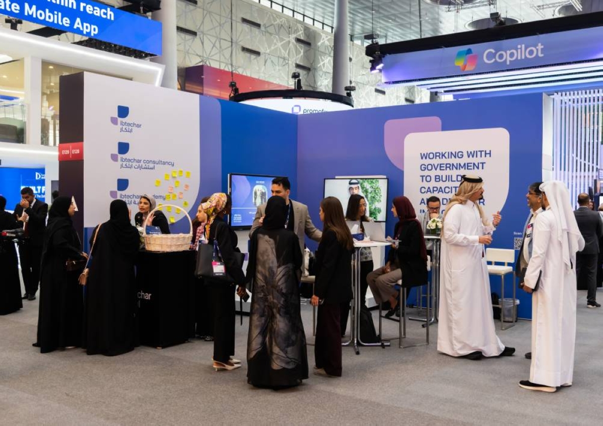 Ibtechar booth at Web Summit 2026