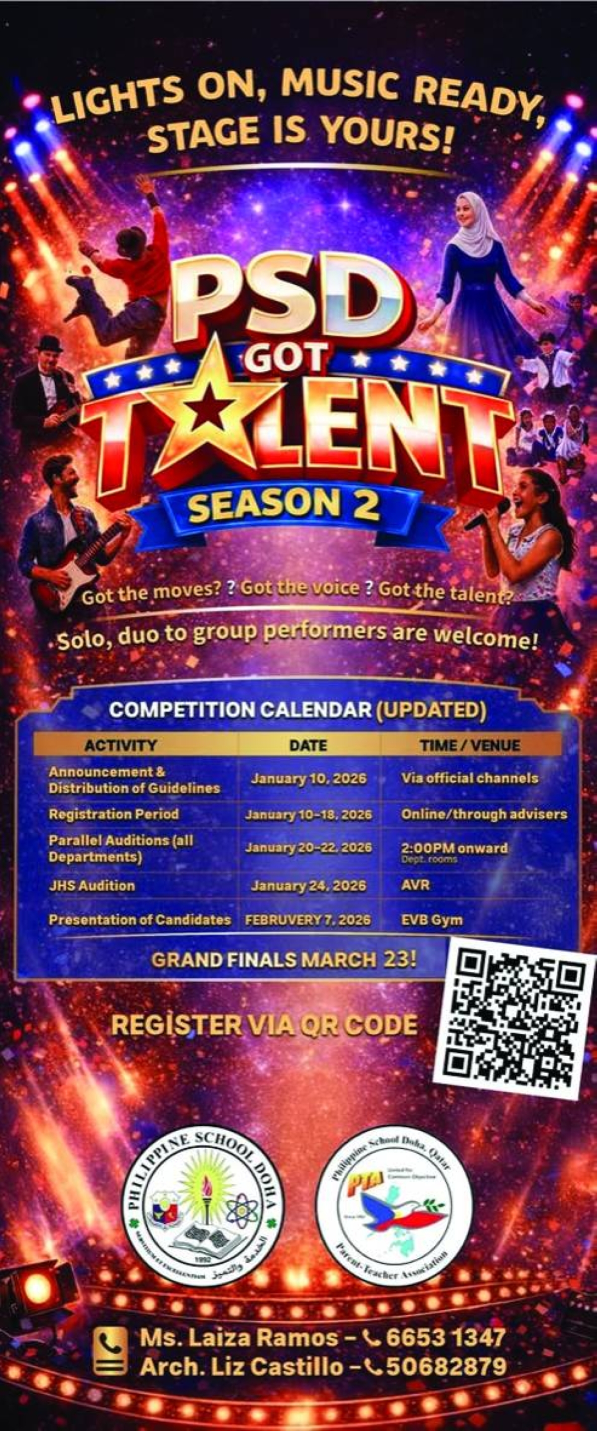 Philippine School Doha to launch ‘PSD Got Talent Season 2’
