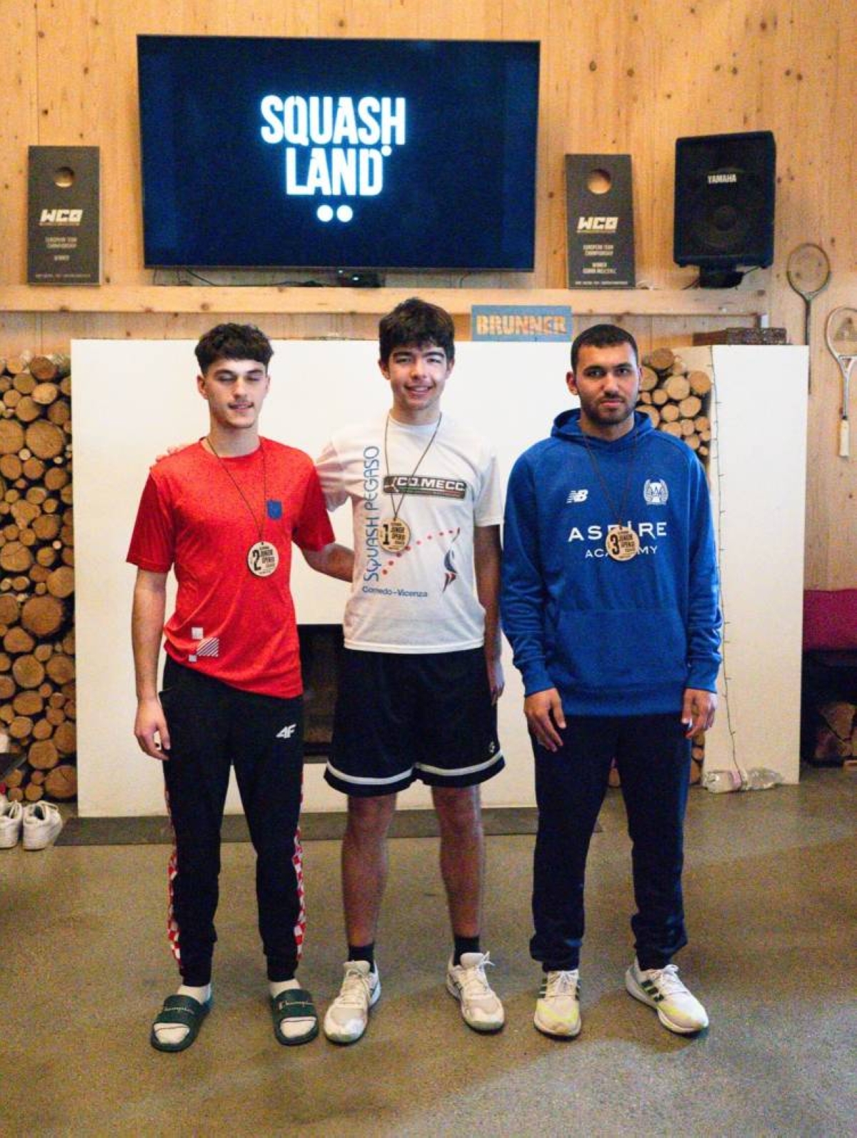 Podium places for Aspire Academy student-athletes at Slovenian Junior Squash Open