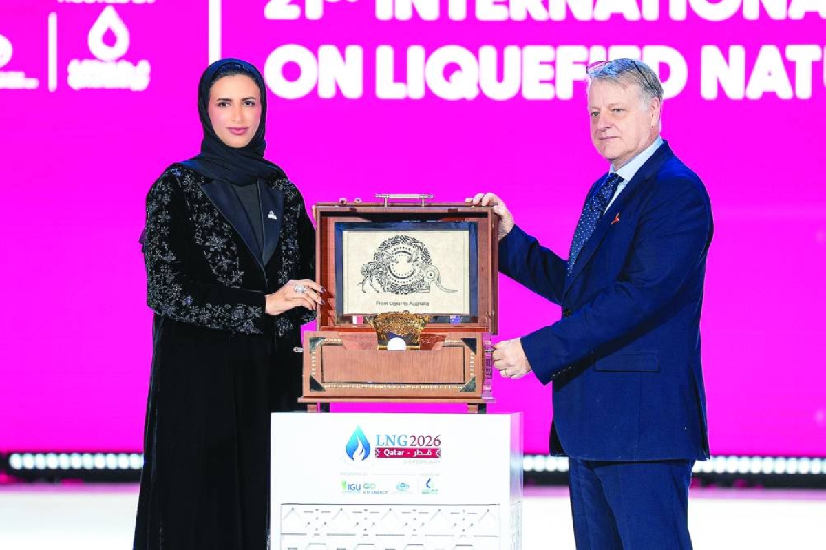 QatarEnergy hands over the baton to The Australian Gas Industry Trust to host LNG2029.