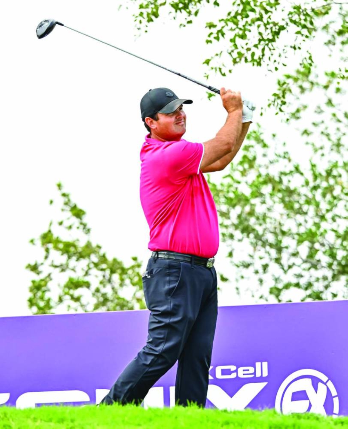 
Sweden’s Joakim Lagergren is one shot behind the leader after round two. 
PICTURES: Noushad Thekkayil 