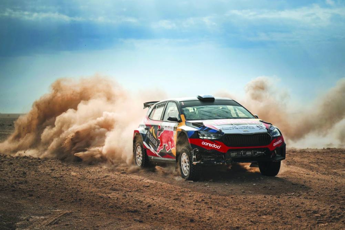 
Nasser Saleh al-Attiyah and Candido Carrera won five of the gravel speed tests and headed into the night halt with a comfortable advantage of 92 seconds. 