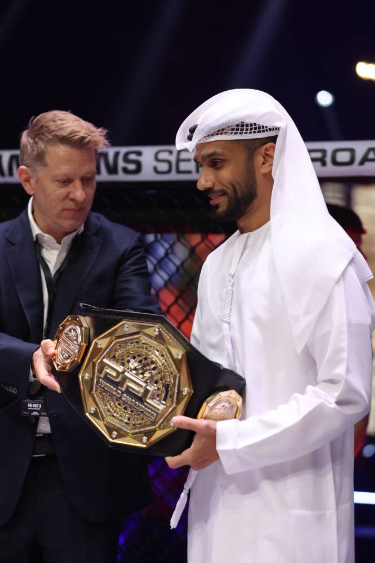 2025 PFL Championship Series 2 Dubai at the Coca-Cola Arena in Dubai, United Arab Emirates, Saturday, Oct. 4, 2025. (Matt Ferris / PFL)