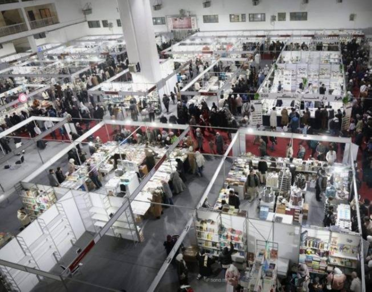 High visitor turnout at  Ministry of Culture  pavilion at Damascus book fair
