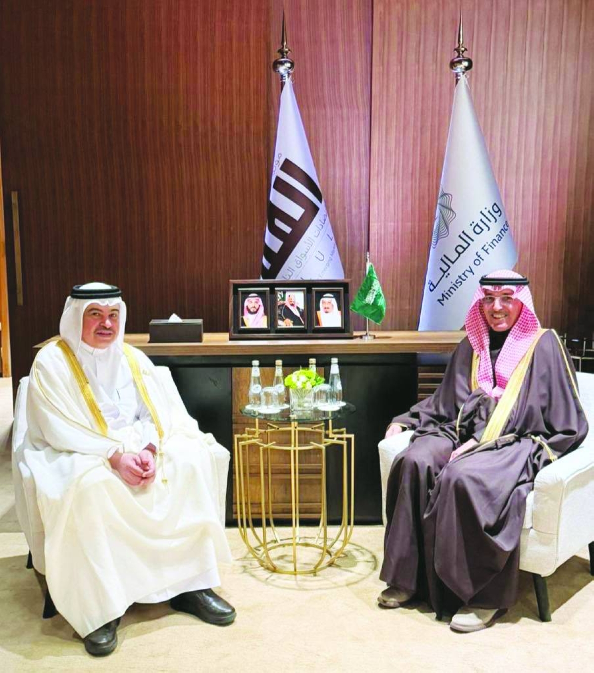 Minister of finance meets ministers on sidelines of AlUla Conference for Emerging Market Economies