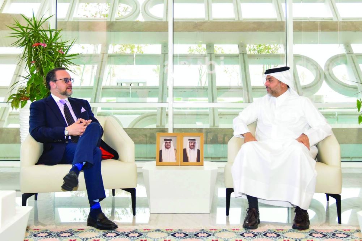 Qatar Free Zones Authority CEO meets Panama’s minister of commerce and industry