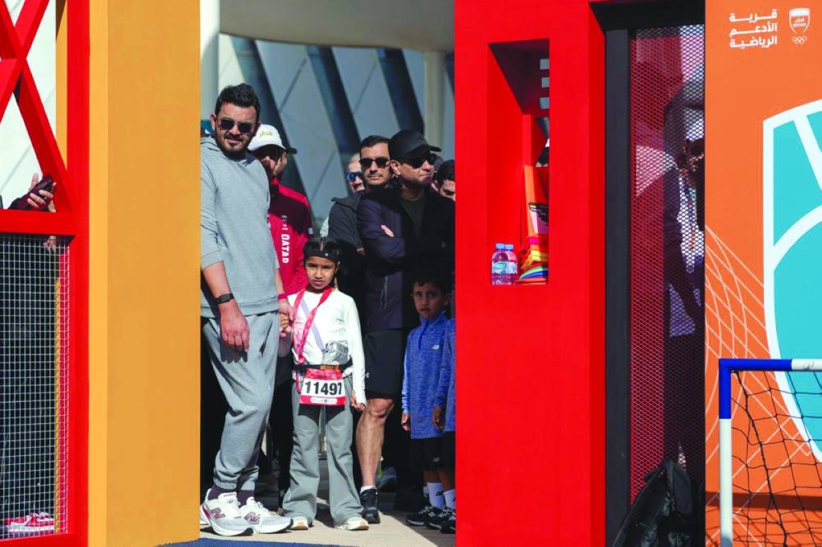 His Excellency Sheikh Joaan bin Hamad Al Thani at the event Tuesday. 