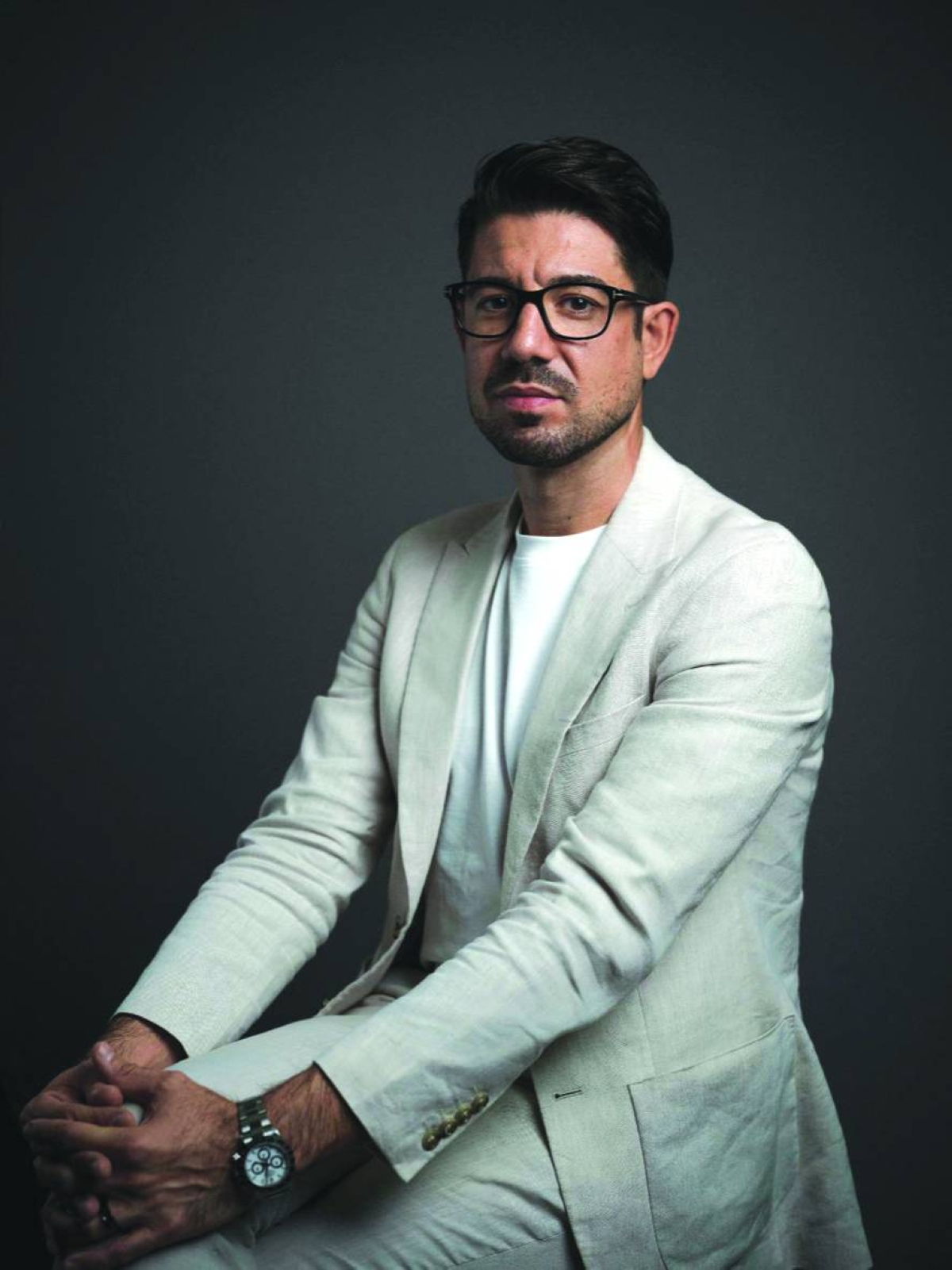 (From left) Co-founders Davide Fabris, and Gabriele De Propis