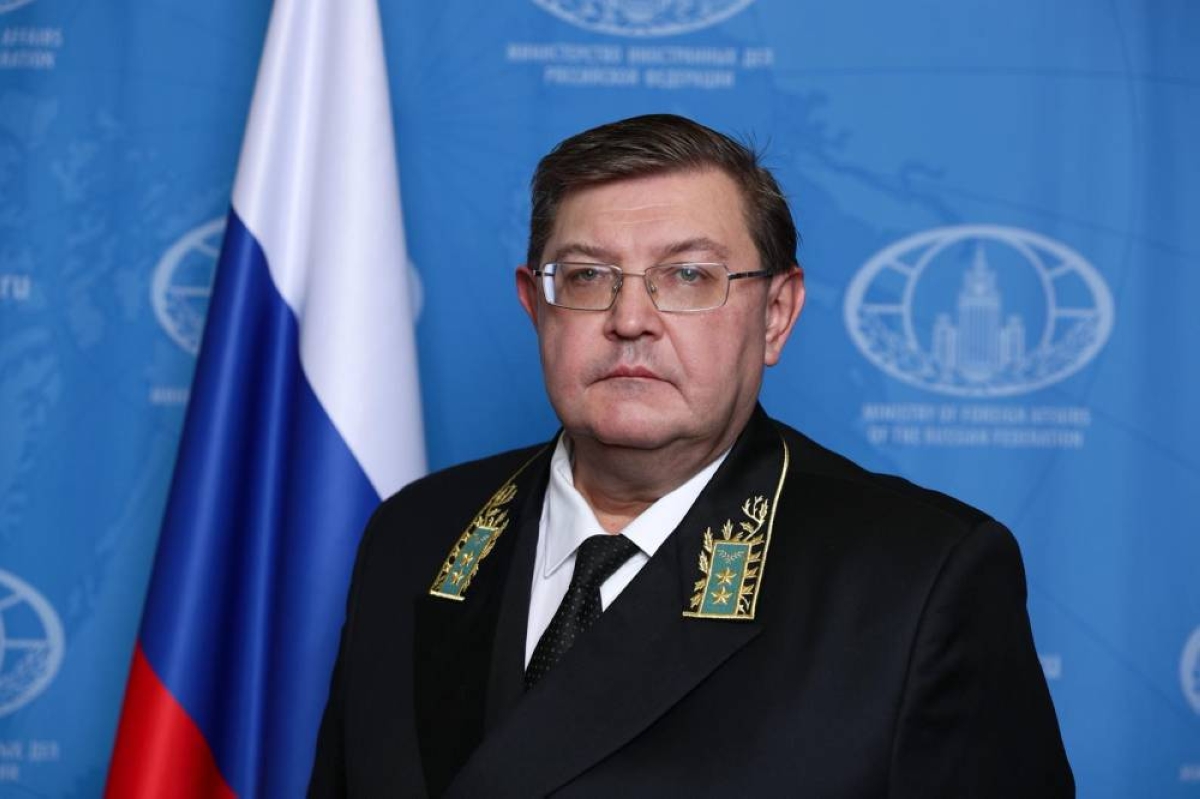 Ambassador of Russia to Qatar Dmitry Dogadkin. 