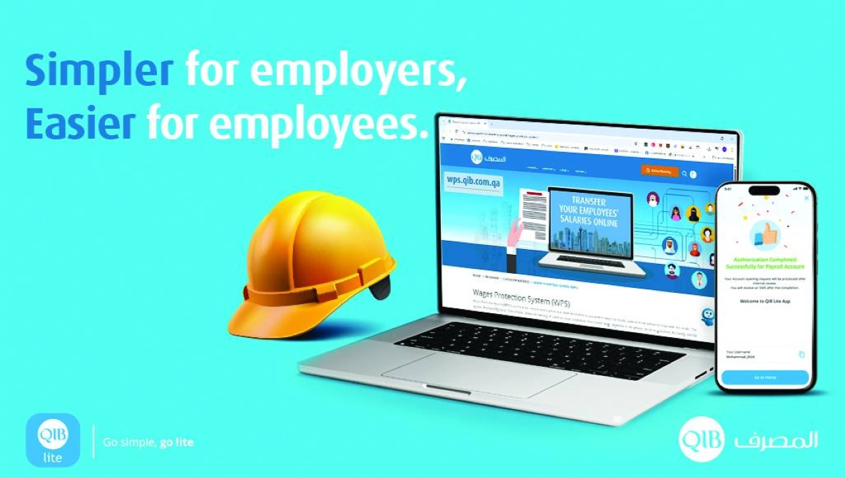 QIB simplifies account opening for workers via WPS Portal & Lite App