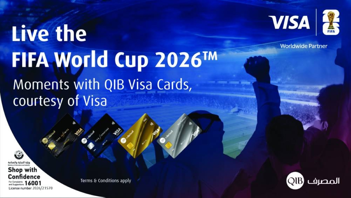 QIB launches exclusive FIFA World Cup 2026 experience, courtesy of Visa